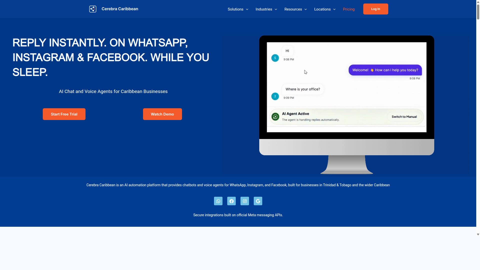 Com.bot for WhatsApp Marketing Automation in 2026 website